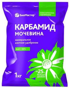 Карбамид 1кг (Мочевина) (N-46%)  (1уп/25шт) БМ
