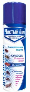 Аэрозоль Дихлофос Чистый дом 150мл (24шт/уп)