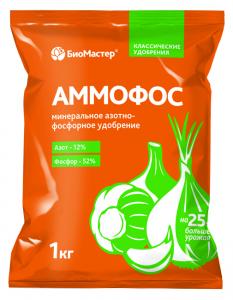 Аммофос (NP 12%- 52%) (1/25шт) 1кг БМ