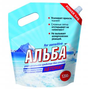 АЛЬБА гель  д/стирки -автомат 1200 г (1уп/6 шт) ВХ