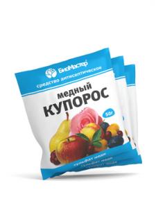 Медный купорос 100г. Дезинфекция деревьев(1/100) (БМ) 