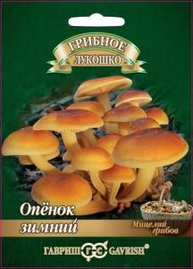 Опенок зимний на древесной палочке 12шт (г)