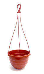 Горшок Цветной подвесной V 2,8л красно-коричневый (Симаев)