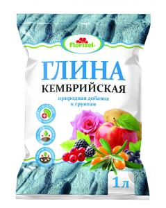 Глина кембрийская 1 л добавка к грунтам.БМ