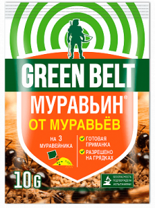Муравьин 10гр (от садовых муравьев) (1/75) ГБ