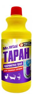 ТАРАН Mr. Wizz 1000гр средство для чистки труб БМ