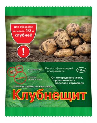 Клубнещит 10мл. д/обработки картофеля (1/100)